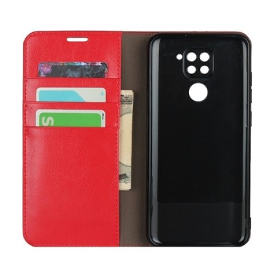 Xiaomi Redmi Note 9 „Split“ sērijas sarkans atvērams maciņš, maks | Vacins.lv