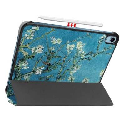 Apple iPad 10.9" 2022 (A2757, A2777) „Sakura“ atvēramais krāsains, maciņš | Vacins.lv