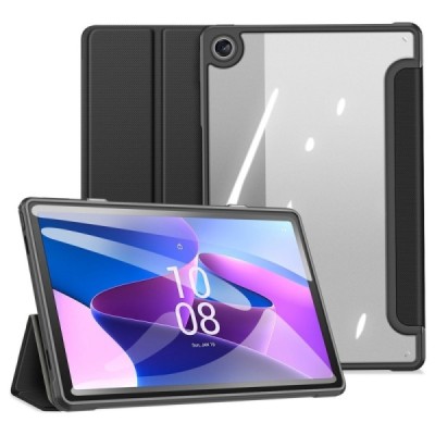 Lenovo Tab M10 Plus 10.6" Gen 3 „Dux Ducis“ Copa atvēramais melns maciņš - maks | Vacins.lv