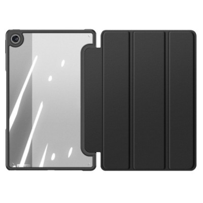 Lenovo Tab M10 Plus 10.6" Gen 3 „Dux Ducis“ Copa atvēramais melns maciņš - maks | Vacins.lv
