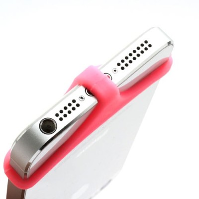 Rožiniai telefono minkšto silikono apatiniai („triusikai“) / Priedai.lt