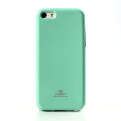 „Mercury“ Color kieto silikono (TPU) žalias (mėtinis) Apple iPhone 5C dėklas (dėkliukas) / Priedai.lt