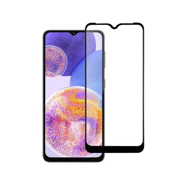 „Guardian“ Tempered Glass apsauginis ekrano stiklas 0.26 mm - juodas (Galaxy A23 5G / A23 4G)