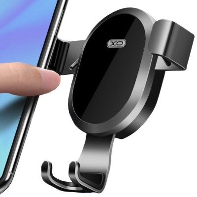 „XO-WX015“ automobilinis telefono laikiklis / kroviklis 10W - juodas | Priedai.lt
