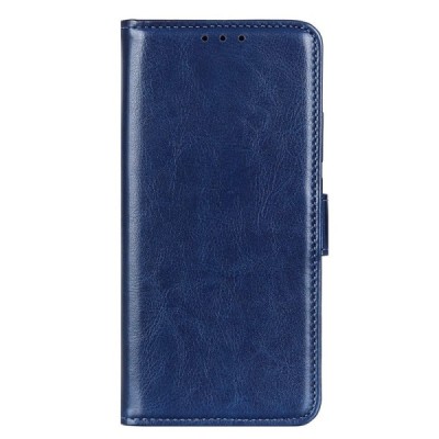 Xiaomi Redmi 9A atverčiamas mėlynas odinis dėklas - piniginė | Priedai.lt