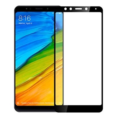 Xiaomi Redmi 5 „Rurihai“ 9H Tempered Glass sustiprintos apsaugos juodas pilnai dengiantis apsauginis ekrano stiklas 2.5D | Pried