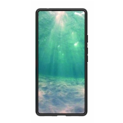 Google Pixel 6A cieta silikona (TPU) melns apvalks | vacins.lv