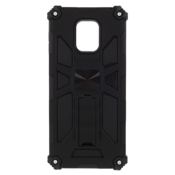 „Armor“ Magnetic Kickstand sustiprintos apsaugos dėklas - juodas (Redmi Note 9 Pro)