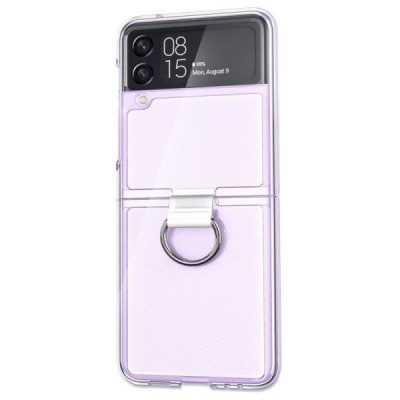 Samsung Galaxy Z Flip3 (F711) „Ring“ plastmasas dzidrs apvalks | vacins.lv
