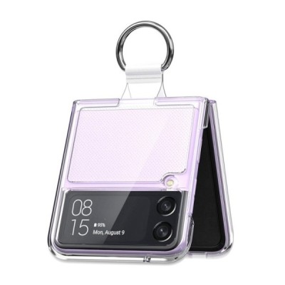 Samsung Galaxy Z Flip3 (F711) „Ring“ plastmasas dzidrs apvalks | vacins.lv