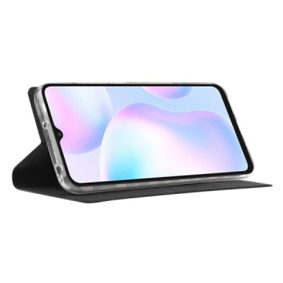 Google Pixel 6A „Vili“ atvērams melns ādas maciņš | Vacins.lv