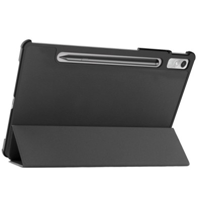 Lenovo Tab P11 Pro 11.2" Gen 2 atverčiamas juodas odinis dėklas (sulankstomas) | Priedai.lt
