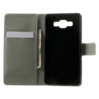 „Butterfly“ Samsung Galaxy A5 (A500F) spalvotas odinis dėklas | Priedai.lt