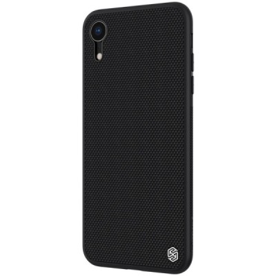 Apple iPhone Xr „Nillkin“ Textured Case melns apvalks | vacins.lv