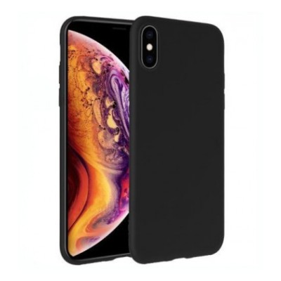 Apple iPhone Xr „X-Level“ Dynamic melns cieta silikona apvalks | vacins.lv