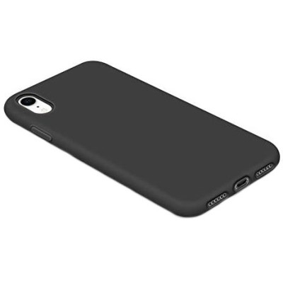 Apple iPhone Xr „X-Level“ Dynamic melns cieta silikona apvalks | vacins.lv
