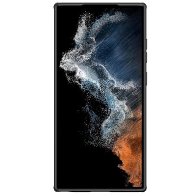 Samsung Galaxy S23 Ultra (SM-S918) „Nillkin“ Frosted Shield Pro melns vāciņš, apvalks | Vacins.lv