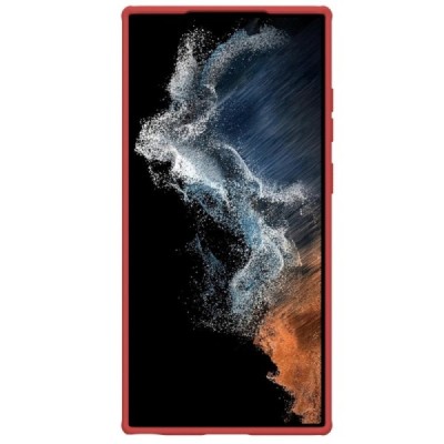 Samsung Galaxy S23 Ultra (SM-S918) „Nillkin“ Frosted Shield Pro sarkans vāciņš, apvalks | Vacins.lv