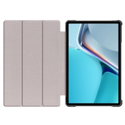 Huawei MatePad 11'' (2021) atverčiamas raudonas odinis dėklas - knygutė | Priedai.lt