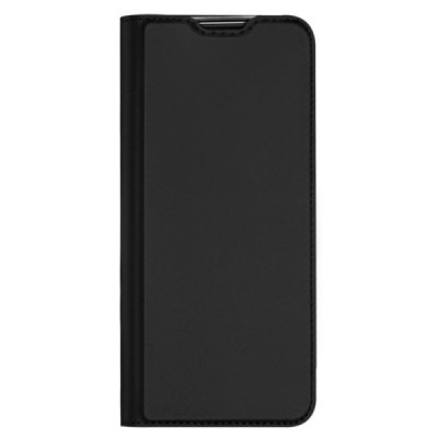 Huawei Honor Magic4 Pro „Dux Ducis“ Skin sērijas melns ādas atvērams maciņš | Vacins.lv