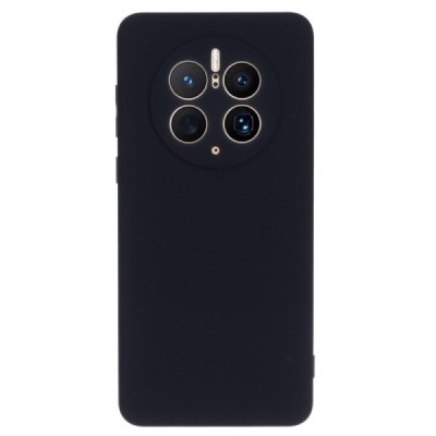Huawei Mate 50 Pro Shell cieta silikona (TPU) apvalks - melns | vacins.lv
