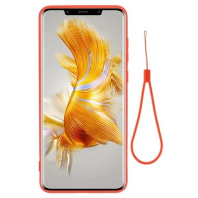 Huawei Mate 50 Pro Shell kieto silikono (TPU) dėklas raudonas - nugarėlė | Priedai.lt