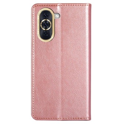 Huawei Nova 10 Solīds rozs ādas atvērams maciņš | Vacins.lv