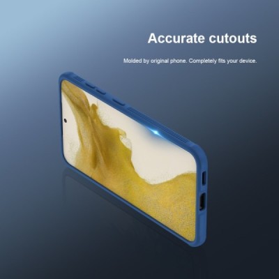 Samsung Galaxy S23 (SM-S911) „Nillkin“ CamShield Pro zils apvalks | vacins.lv