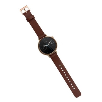 Deluxe viedā pulksteņa Motorola Moto 360 (46mm) ādas siksniņa - brūns | Vacins.lv