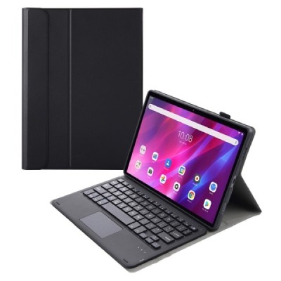 Lenovo Tab K10 10.3" (TB-X6C6F) ādas atvēramais melns futrālis ar bluetooth tastatūra | Vacins.lv