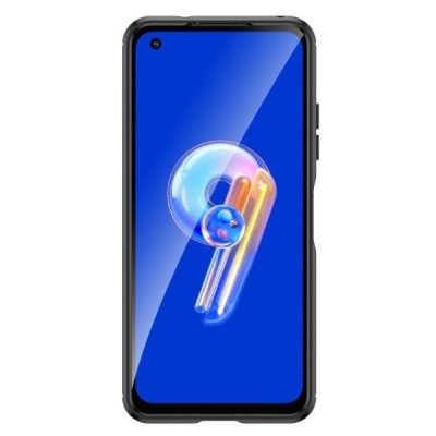 Asus Zenfone 9 (AI2202) „Carbon“ cieta silikona (TPU) melns vāciņš | Vacins.lv