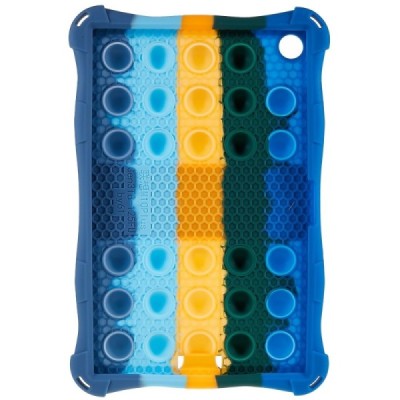 Lenovo Tab M10 10.1" Gen 3 (TB-328XU, TB-328FU) „Popit“ Bubble Kickstand minkšto silikono TPU mėlynas dėklas - nugarėlė | Prieda