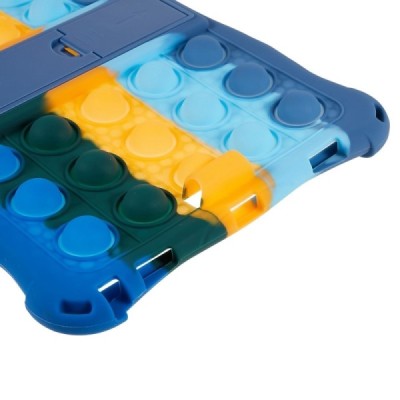 Lenovo Tab M10 10.1" Gen 3 (TB-328XU, TB-328FU) „Popit“ Bubble Kickstand minkšto silikono TPU mėlynas dėklas - nugarėlė | Prieda