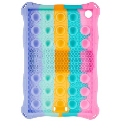 Lenovo Tab M10 10.1" Gen 3 (TB-328XU, TB-328FU) „Popit“ Bubble Kickstand minkšto silikono TPU rožinis dėklas - nugarėlė | Prieda