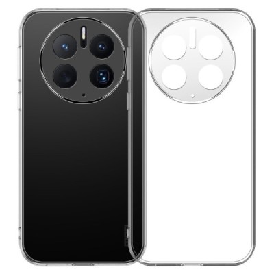 Huawei Mate 50 Pro kieto silikono TPU skaidrus dėklas - nugarėlė | Priedai.lt
