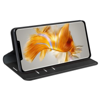 Huawei Mate 50 Pro „Split“ sērijas melns atvērams maciņš, maks | Vacins.lv