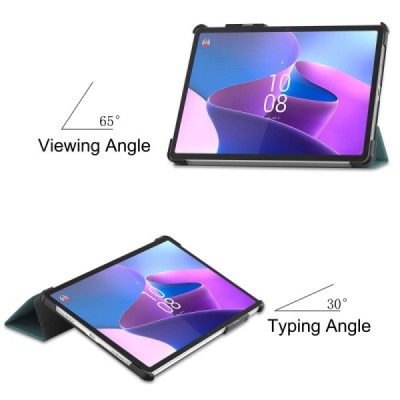 Lenovo Tab P11 Pro 11.2" Gen 2 atvēramais zaļš maciņš | Vacins.lv