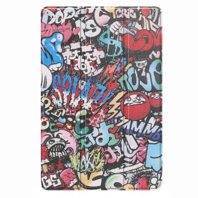 Lenovo Tab P11 Pro 11.2" Gen 2 atvēramais „Street Art“ krāsains maciņš | Vacins.lv