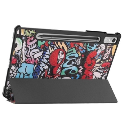 Lenovo Tab P11 Pro 11.2" Gen 2 atvēramais „Street Art“ krāsains maciņš | Vacins.lv