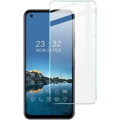 Asus Zenfone 9 (AI2202) „Imak“ 9H Tempered Glass (nepilno dengimo) sustiprintos apsaugos skaidrus apsauginis ekrano stiklas 0,3 