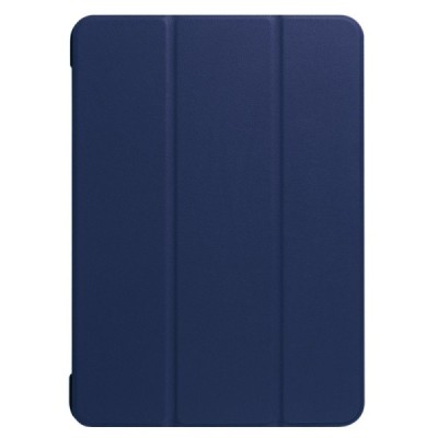 Apple iPad Pro 10.5" (Air 2019) atverčiamas mėlynas odinis dėklas - knygutė | Priedai.lt