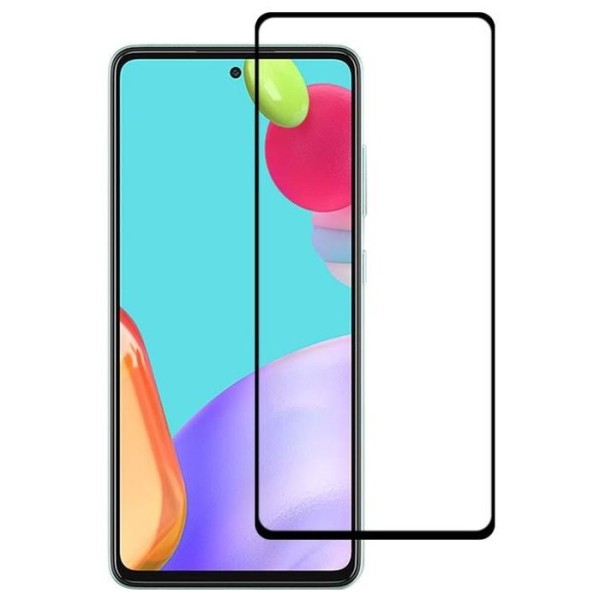 „Ceramics“ hibridinė apsauginė ekrano plėvelė (pilnai dengianti) - juoda (Galaxy S21 FE 5G)