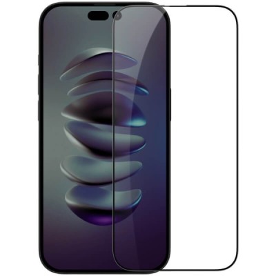Apple iPhone 14 Pro „Guardian“ Tempered Glass melns ekrāna aizsargstikls | Vacins.lv