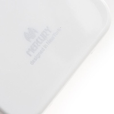 Mercury TPU kieto silikono baltas Apple iPhone 4S dėklas - nugarėlė / Priedai.lt