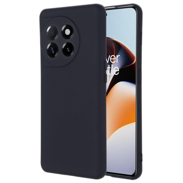 „Shell“ cieta silikona (TPU) apvalks - melns (OnePlus 11)