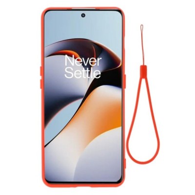 OnePlus 11 Shell cieta silikona (TPU) apvalks - sarkans | vacins.lv