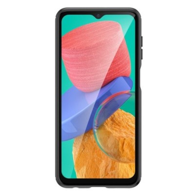 Samsung Galaxy M33 (M336B) „Carbon“ cieta silikona (TPU) melns vāciņš | Vacins.lv