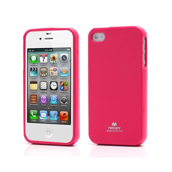 „Mercury“ dėklas - rožinis (iPhone 4 / 4S)