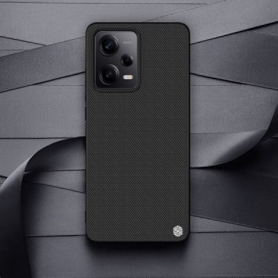 Xiaomi Redmi Note 12 (Poco X5 Pro) „Nillkin“ Textured Case melns apvalks | vacins.lv