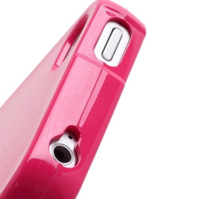 Mercury TPU kieto silikono rožinis Apple iPhone 4S dėklas - nugarėlė / Priedai.lt